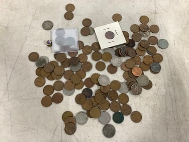 Wheat pennies v nickles and buffalo nickles