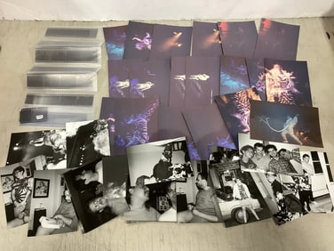 1980's/1990's rock band photographs