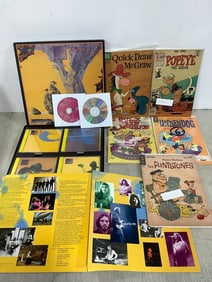 Yesyears CD box set and vintage comics