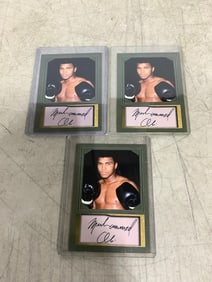 Muhammad Ali collectible cards