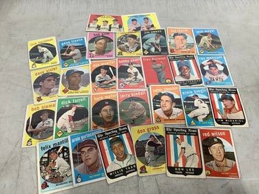 1959 Topps collectible cards
