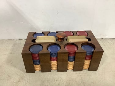 Vintage Poker set
