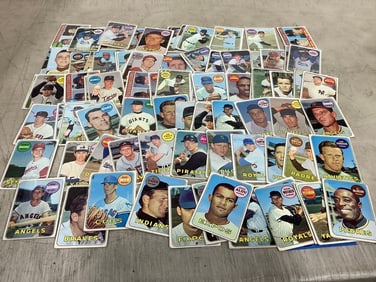 1969 Topps collectible cards
