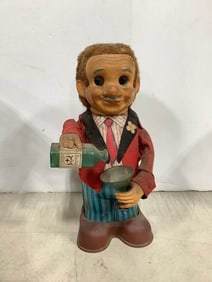 Vintage Blushing Willy bartender toy