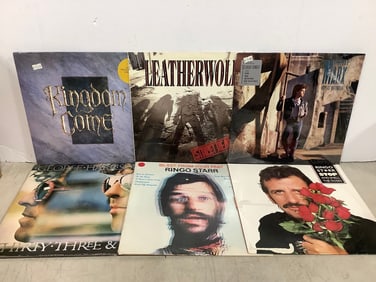 Vintage rock records