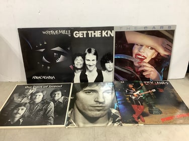 Vintage rock records