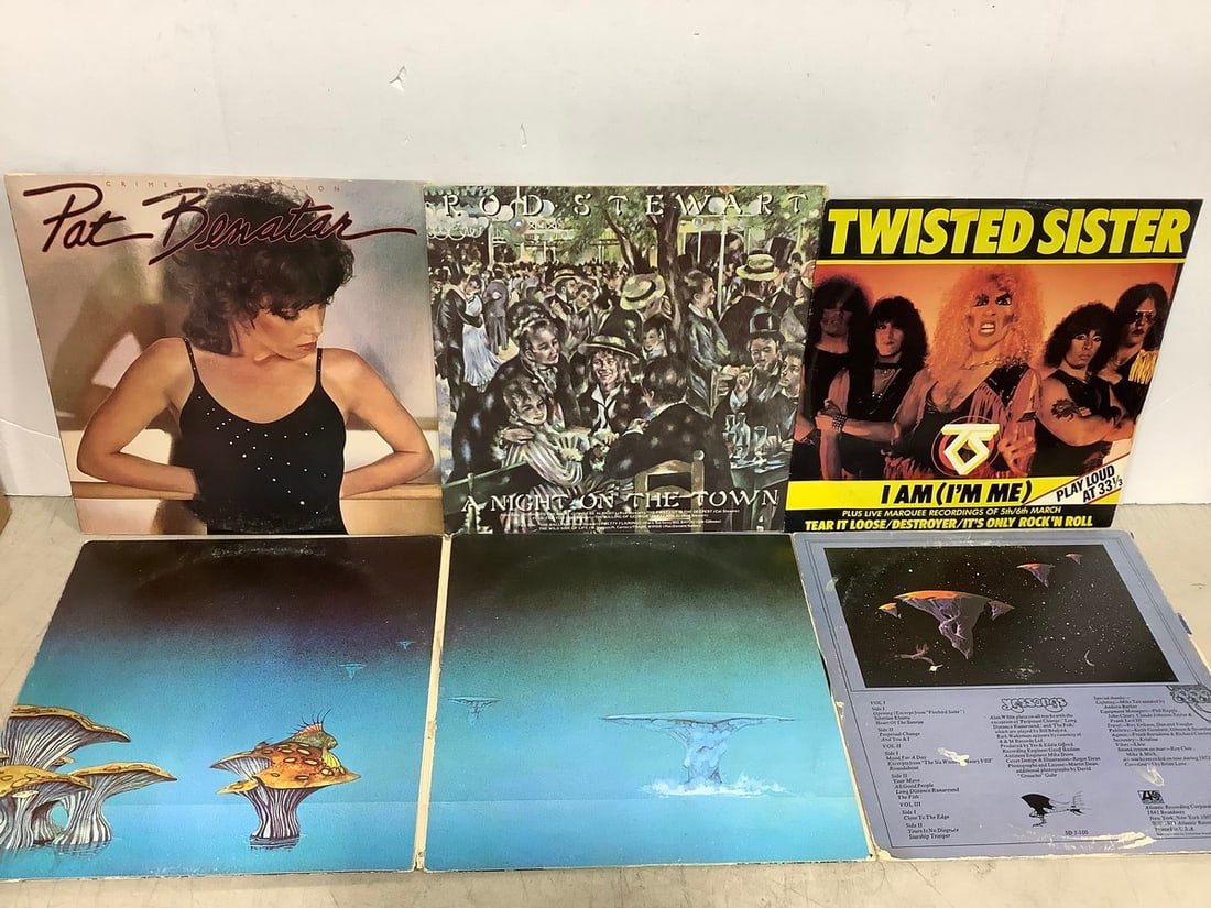 Vintage Records (Rod Stewart, Pat Benatar, etc): Vintage Records (Rod Stewart, Pat Benatar, etc)