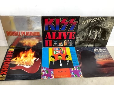 Vintage Records (Kiss, Jimi Hendrix, etc)