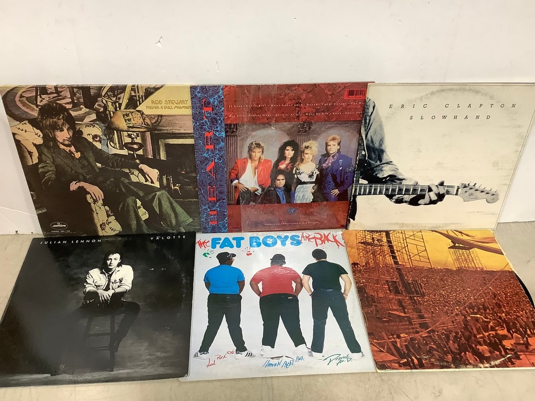 Vintage Records (Eric Clapton, Pat Bentar, etc) (1 of 1)
