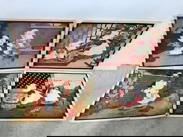 Vintage Scrapbook with photographs inside