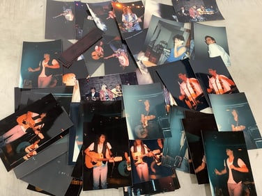 80s/90s Rock Band Photographs and Negatives