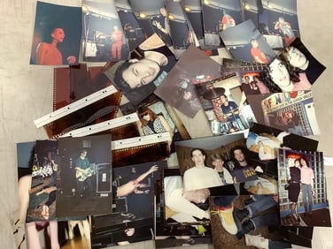80s/90s Rock Band Photographs and Negatives