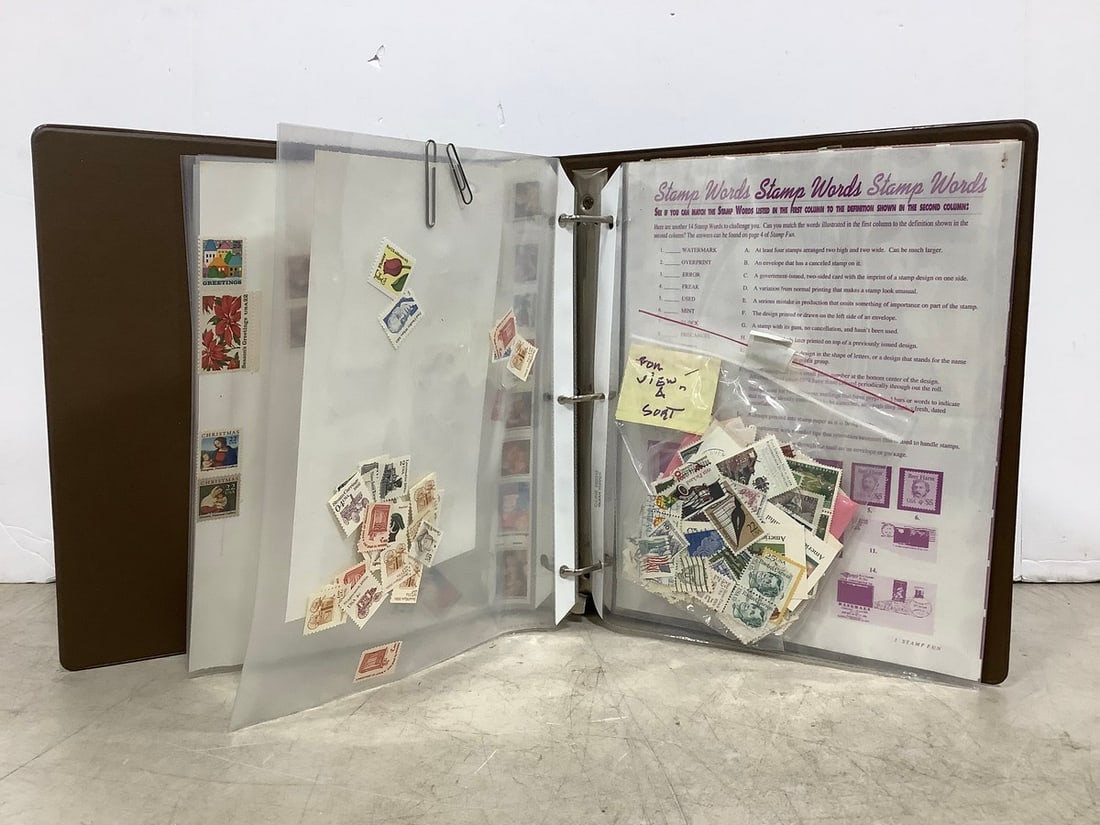Vintage Stamp Album