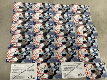 Derek Jeter Phone Cards