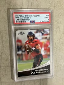 2017 Pat Mahomes Graded Card