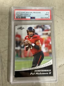 2017 Pat Mahomes Graded Card