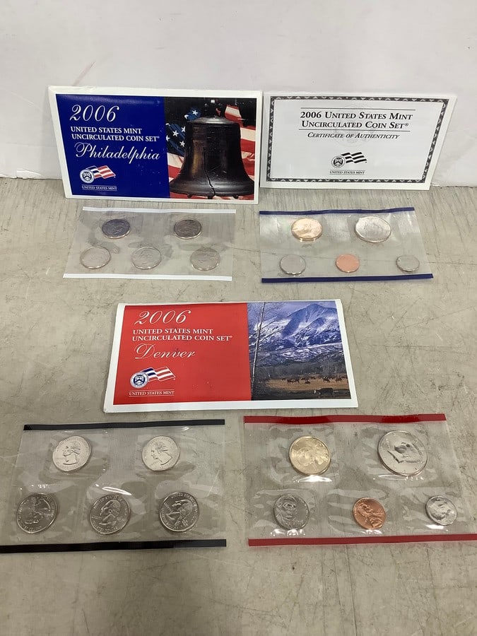 2006 United States Mint Uncirculated Coin Sets: 2006 United States Mint Uncirculated Coin Sets