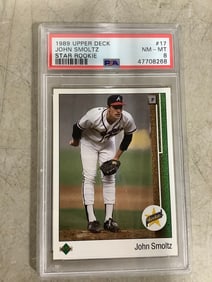 1989 John Smoltz Graded Card