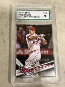 2017 Mike Trout Graded Card