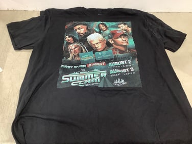 Summer Slam wrestling tshirt(2XL)