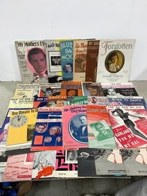 Vintage songbooks
