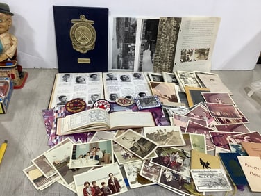 Vintage yearbooks, photographs, and more