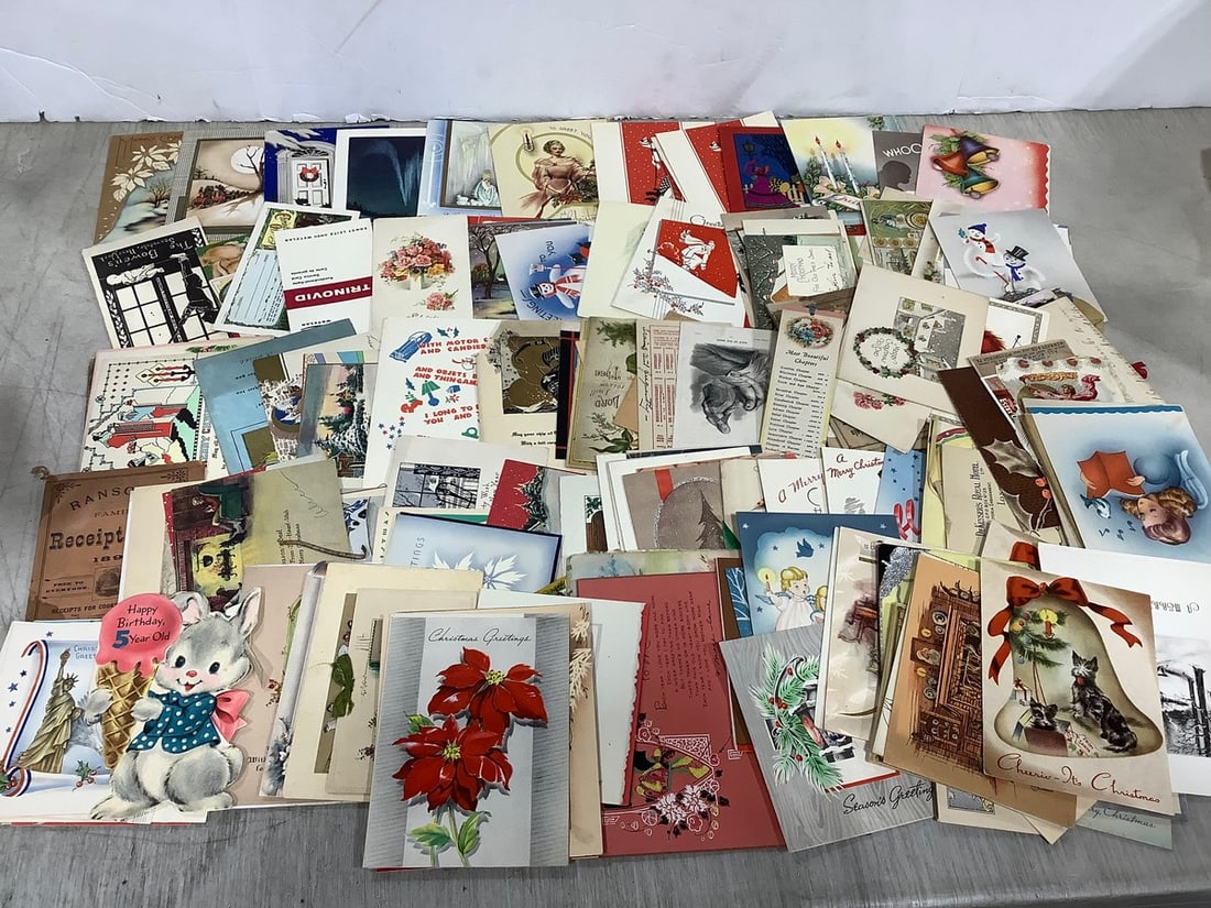 Vintage Holiday cards (1 of 1)