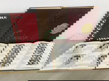 Vintage 1950's/1960's yearbooks