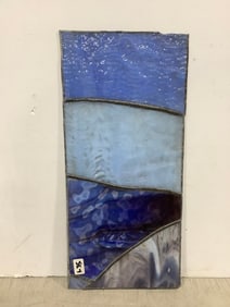 Stained glass panel(10in.x24in.)