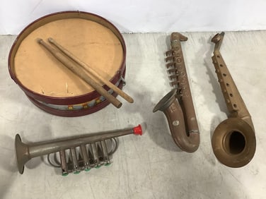 Vintage musical instruments