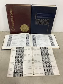 Vintage 1940's-1960's yearbooks