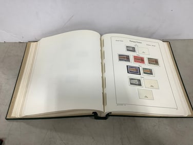 Vintage Europa-Union stamp book with stamps inside