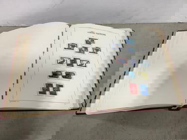 United Nations stamp book