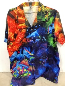 1970s Miss Look Button Up Shirt(Size: 2XL)