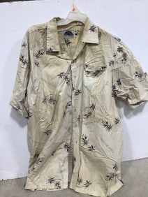 Vintage South Pole Button Up Shirt (SIze: XL) 1970's