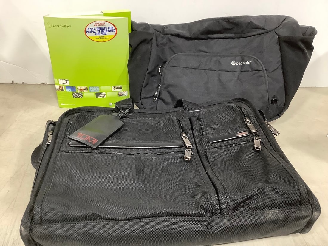 Various Bags (Pacsafe, Tumi), and more: Various Bags (Pacsafe, Tumi), and more