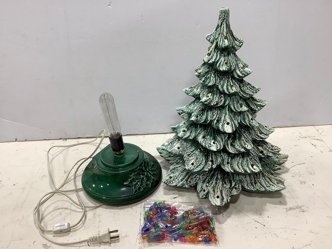 Vintage Ceramic Christmas Tree (17in Tall) (1 of 1)