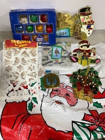 Various Christmas Decor, and Ornaments