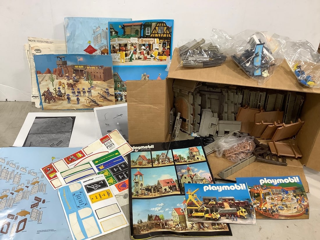 Vintage Playmobil Toys and Manuals: Vintage Playmobil Toys and Manuals