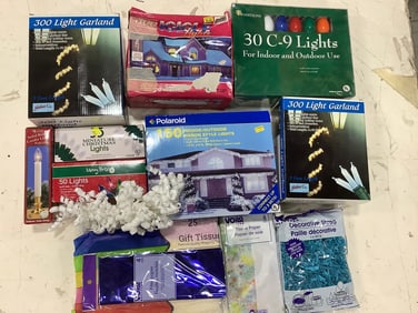 Vintage Christmas Lights, and more