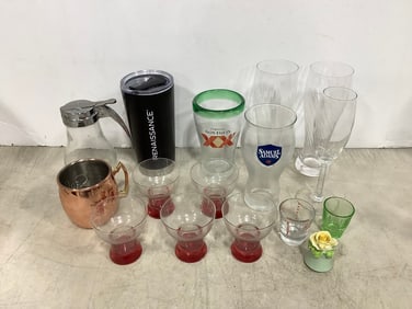 Stoli copper/stainless steel mug