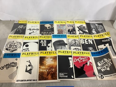 Playbill/Showbill pamphlets
