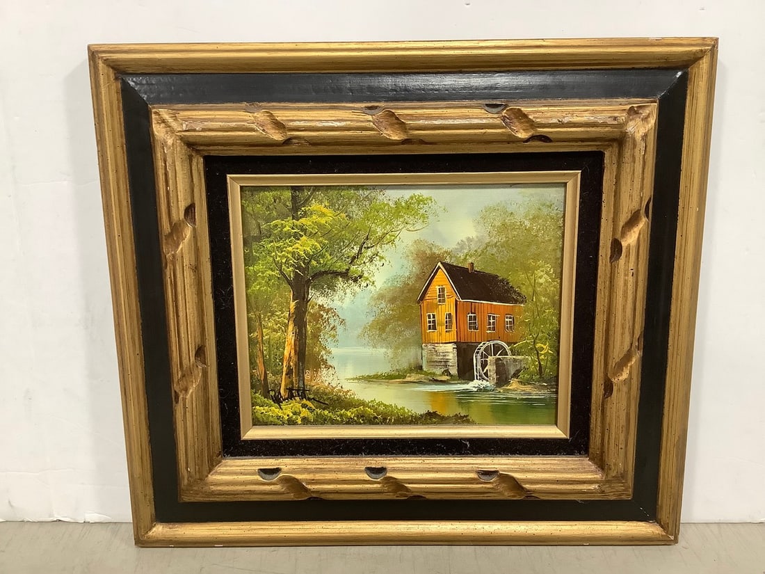 Framed and signed artwork(15.5in.x17.5in.) (1 of 1)