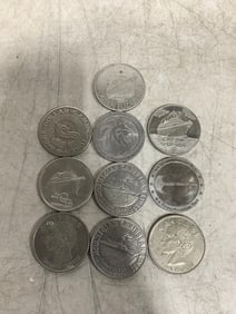 Various tokens(gaming, casino, and more)