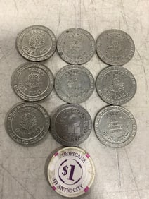 Various tokens(gaming, casino, and more)