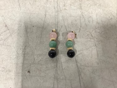 14kt post earrings