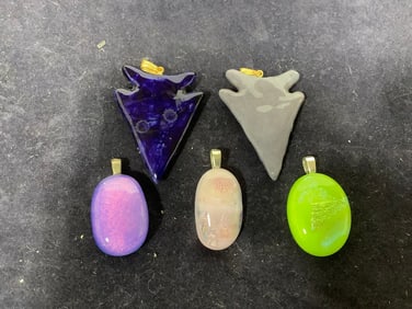 Polished geodes