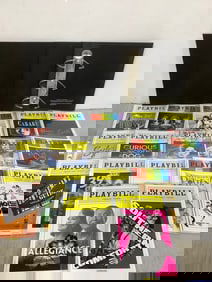 Various Playbill pamphlets(some signed)