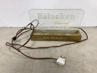Heineken light up sign