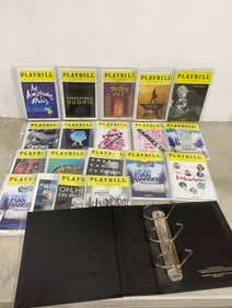 Various Playbill pamphlets(one signed)